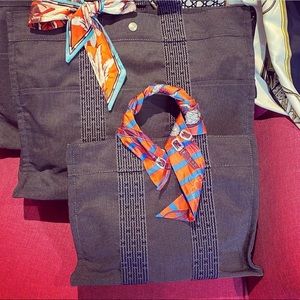 Hermes H logo tote bag